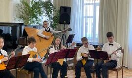 Состоялся отчётный концерт отделения народных инструментов