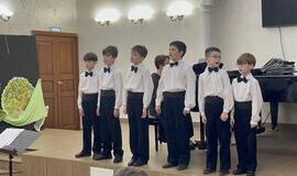 Отчётный концерт хора мальчиков состоялся в школе